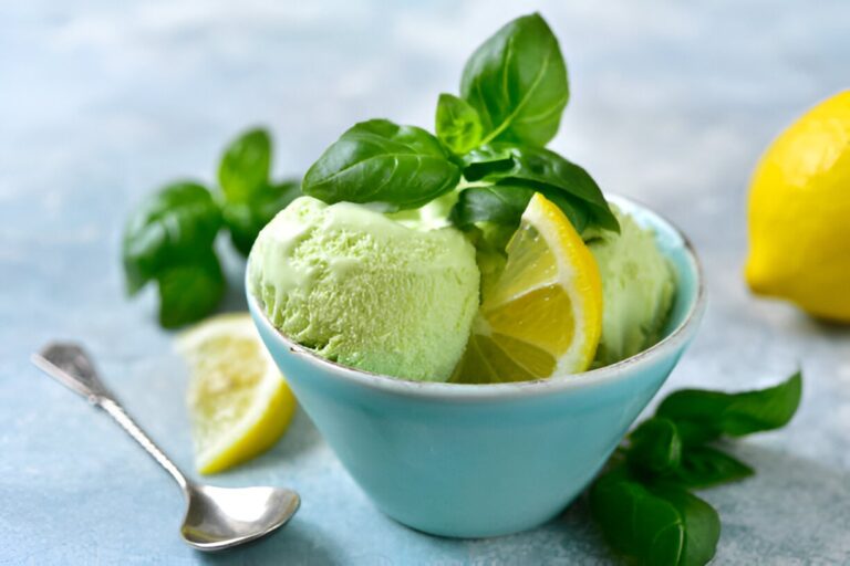 Recette sorbet citron basilic