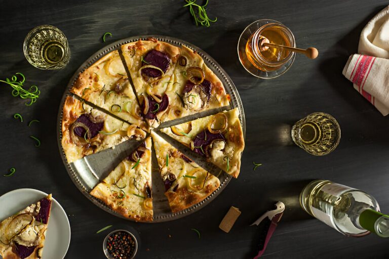 Recette Pizza chèvre et miel