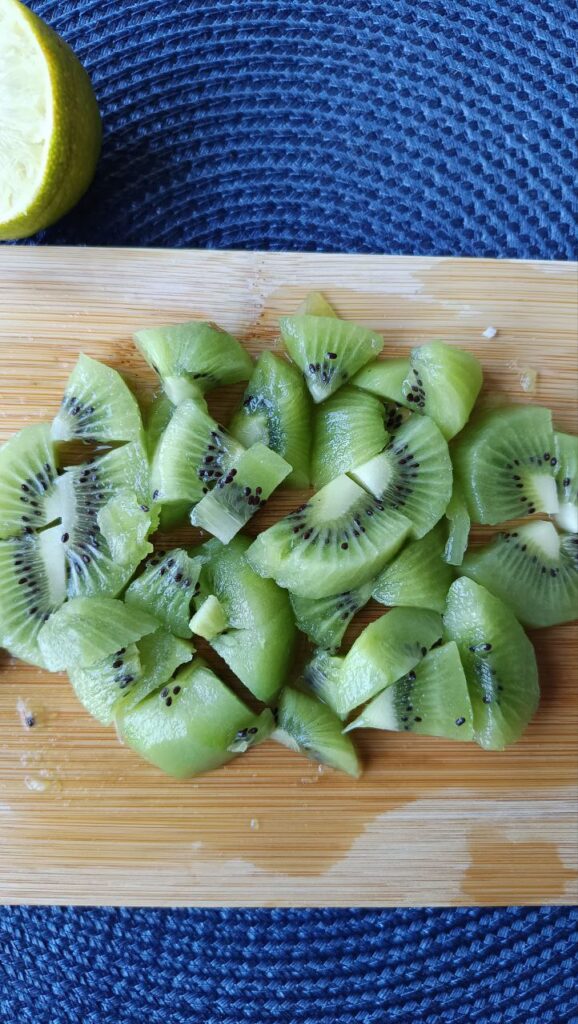 morceaux de kiwis