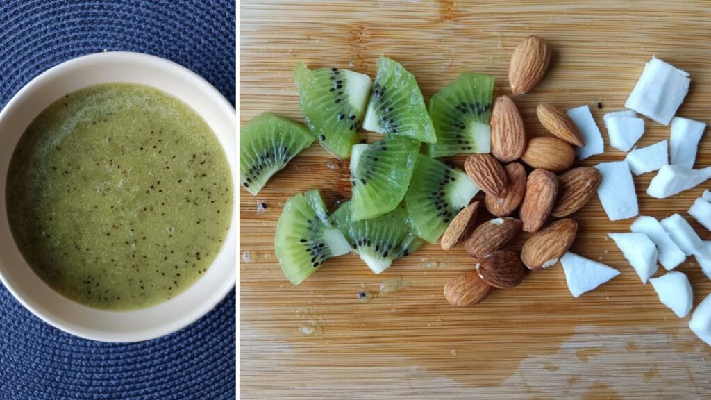 smoothie bowl vierge + les toppings