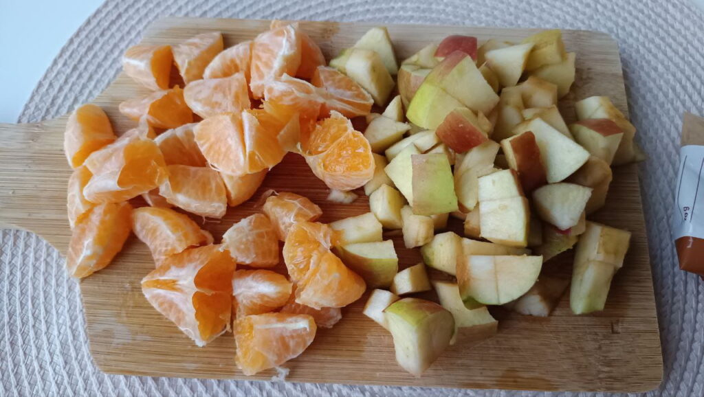 Smoothie pomme-clémentine 3